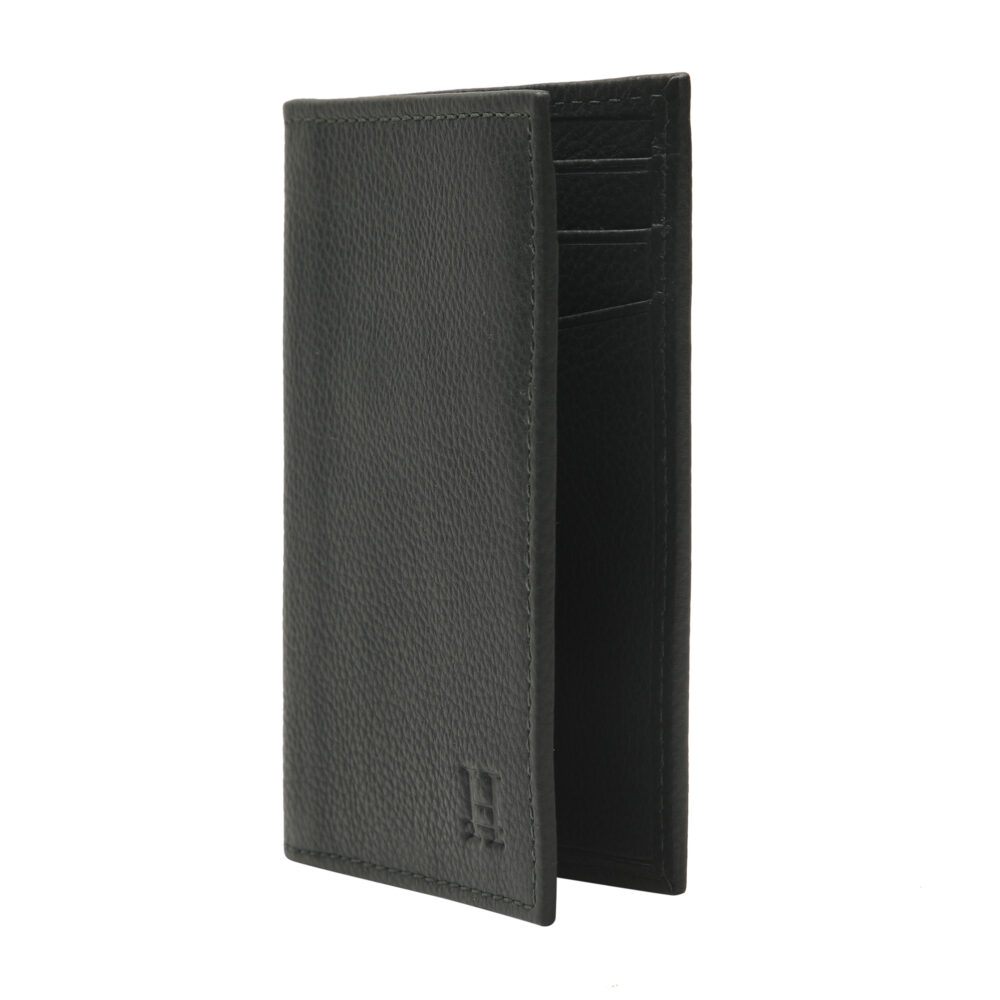 Green Bi Fold Business Cards Wallet - Image 5