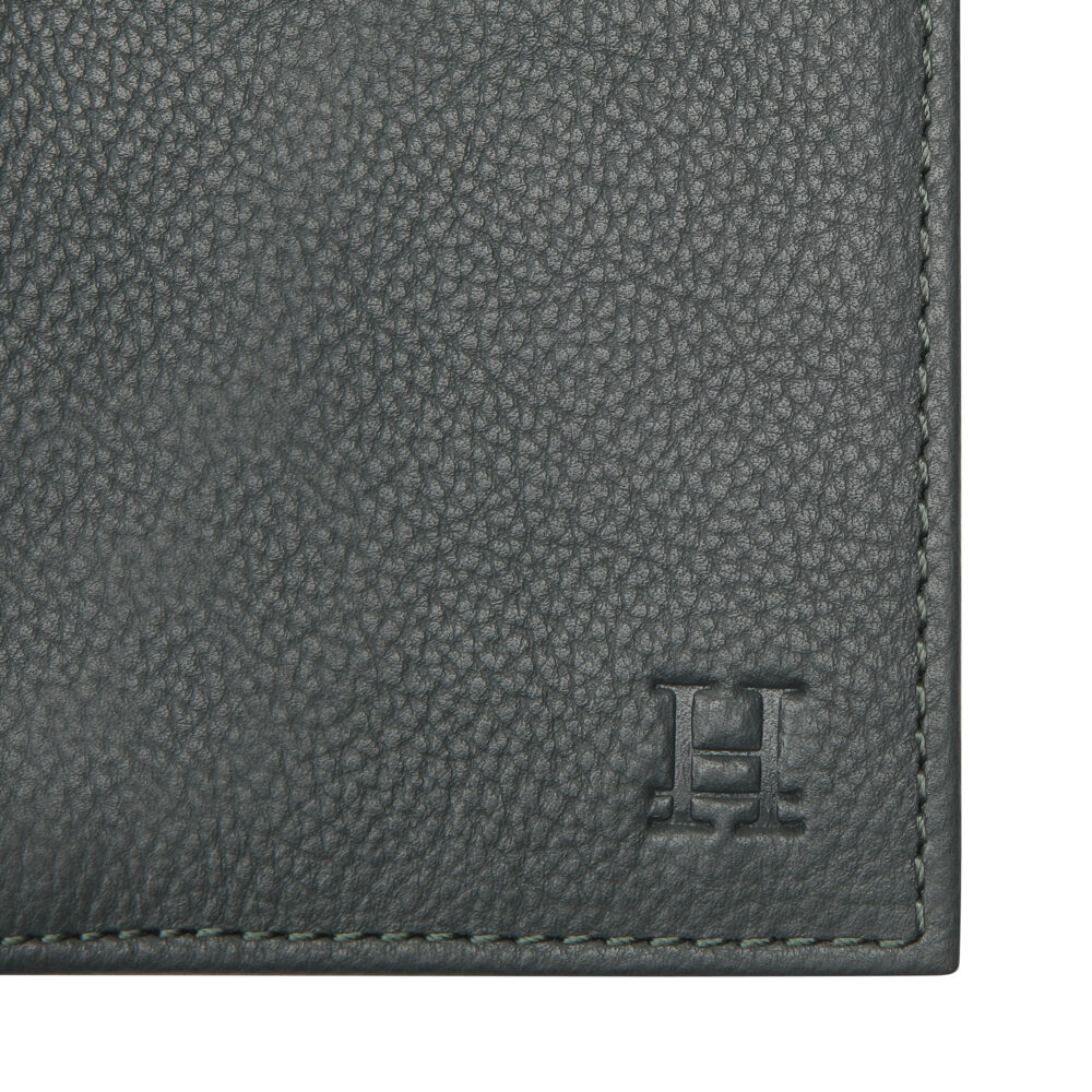 Green Bi Fold Business Cards Wallet - Image 2