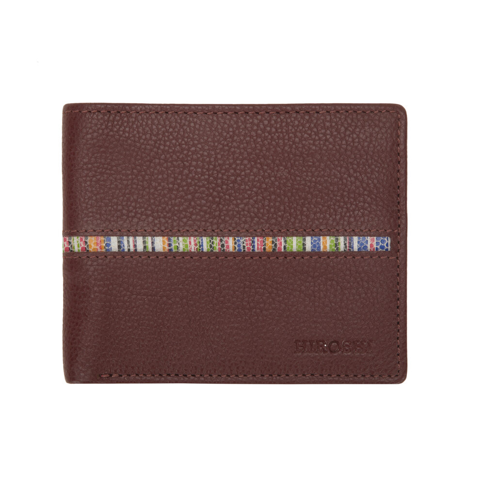 Paul Wine Bi Fold Wallet - Image 3