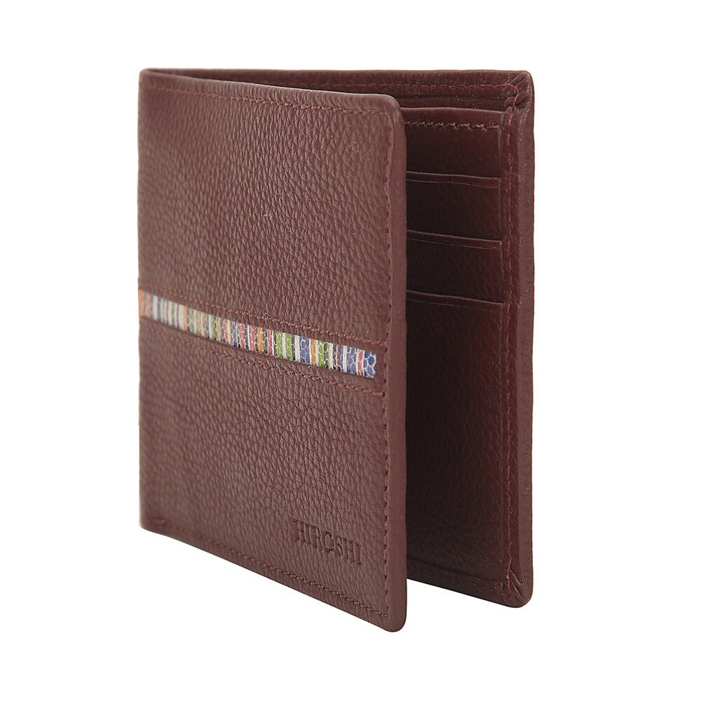 Paul Wine Bi Fold Wallet - Image 6