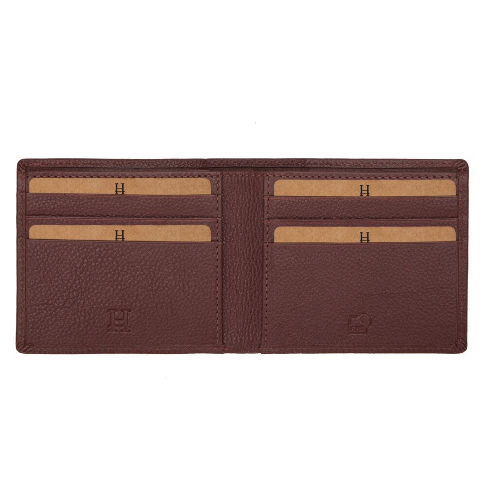 Paul Wine Bi Fold Wallet - Image 8