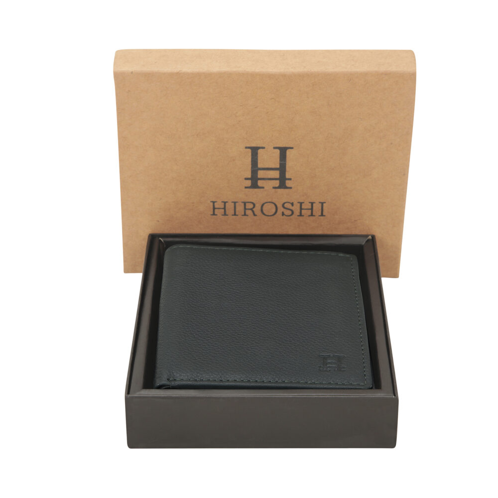 Green Bi Fold Wallet - Image 2