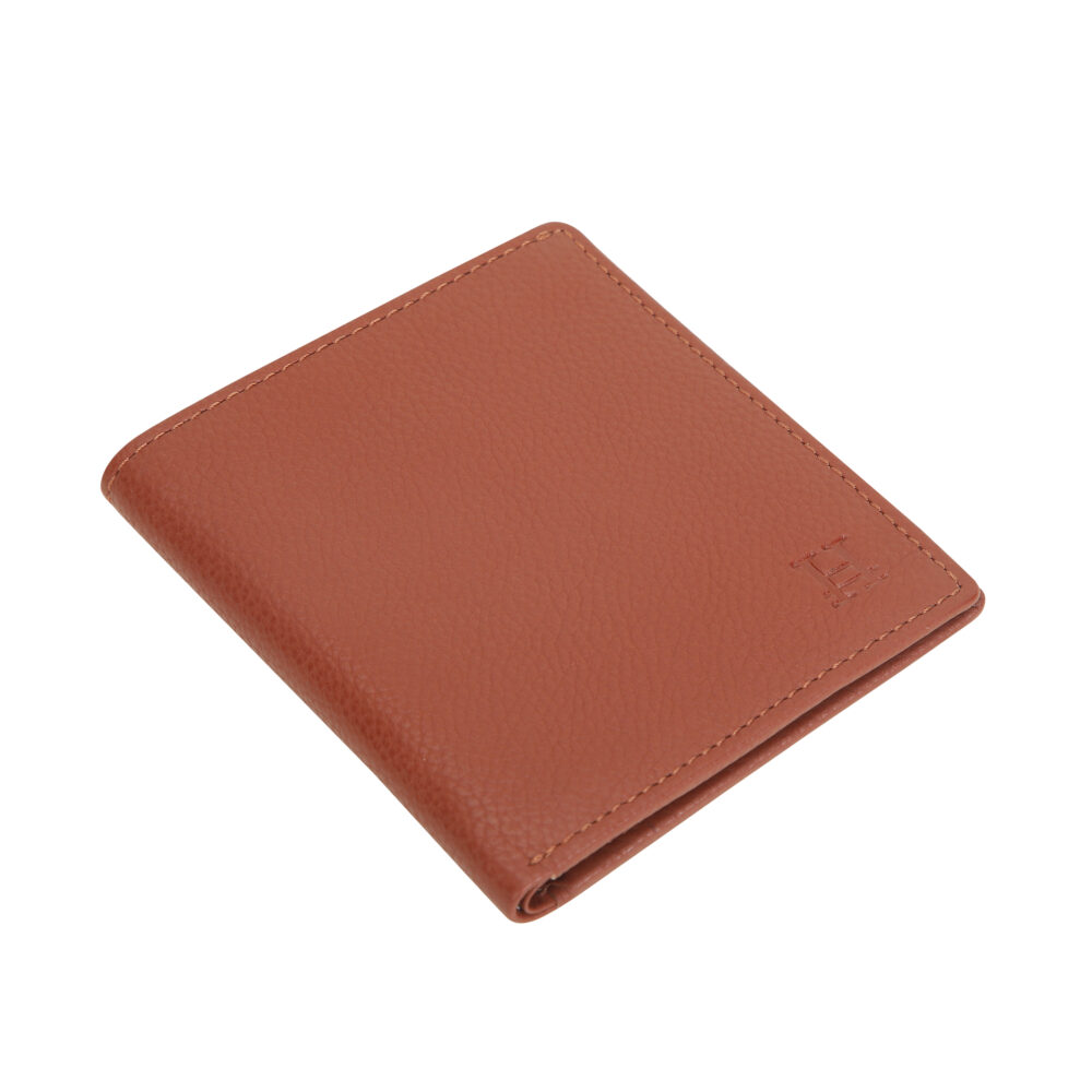 Tan Bi Fold Wallet - Image 5