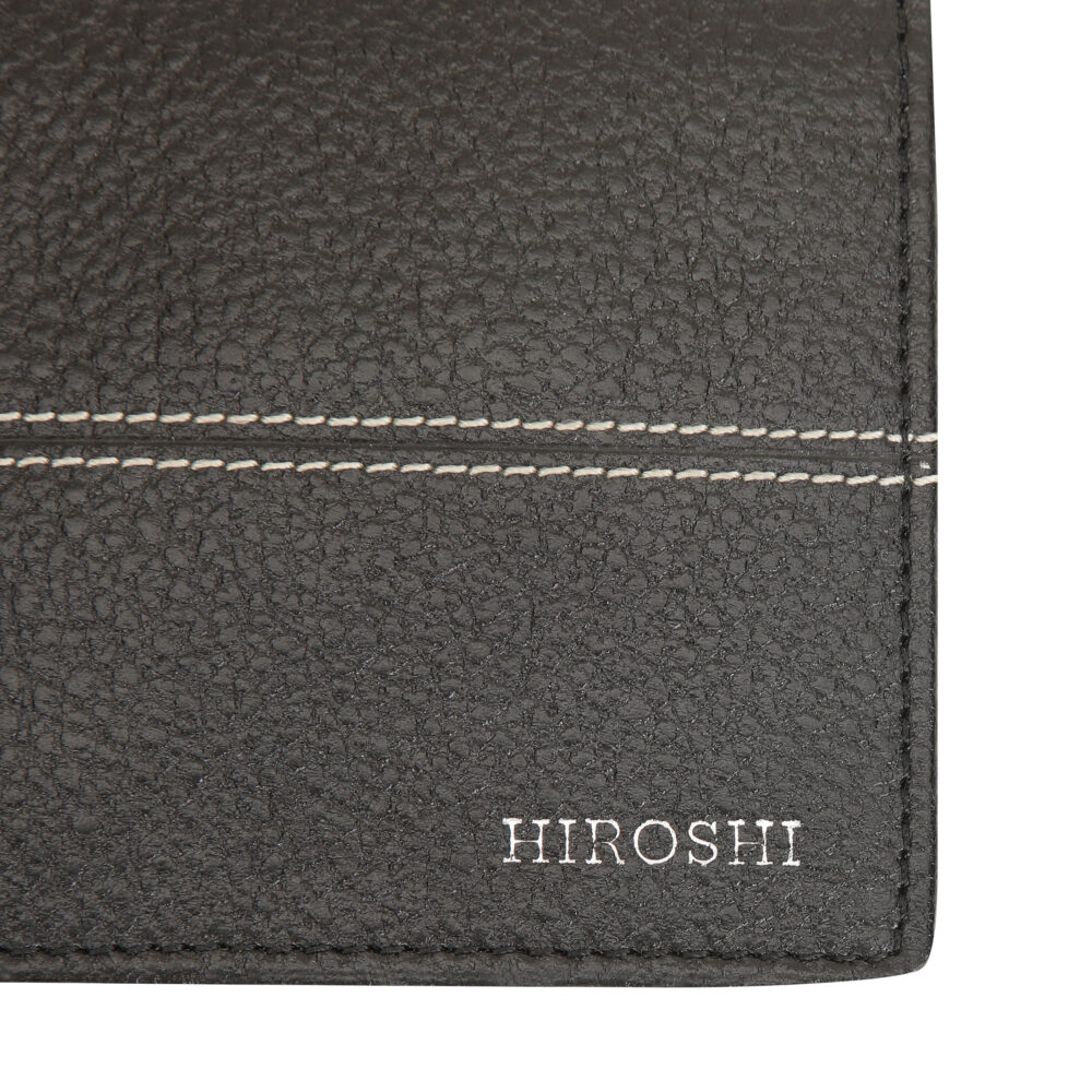 Black Bi Fold Wallet - Image 4