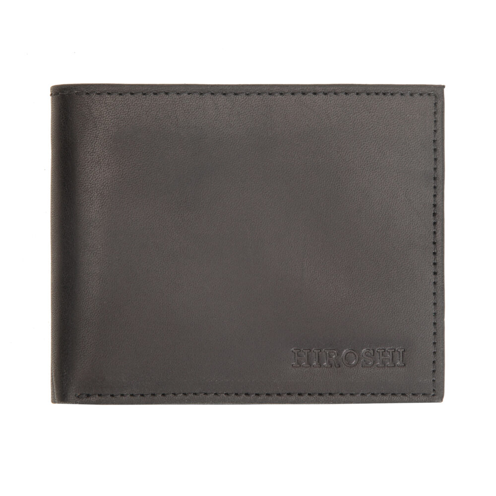 Black Bi Fold Wallet - Image 2
