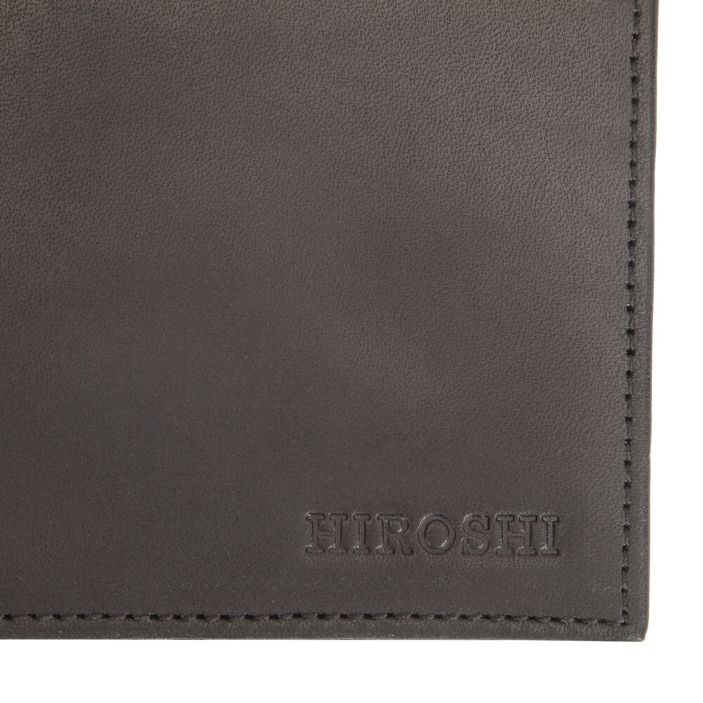 Black Bi Fold Wallet - Image 3