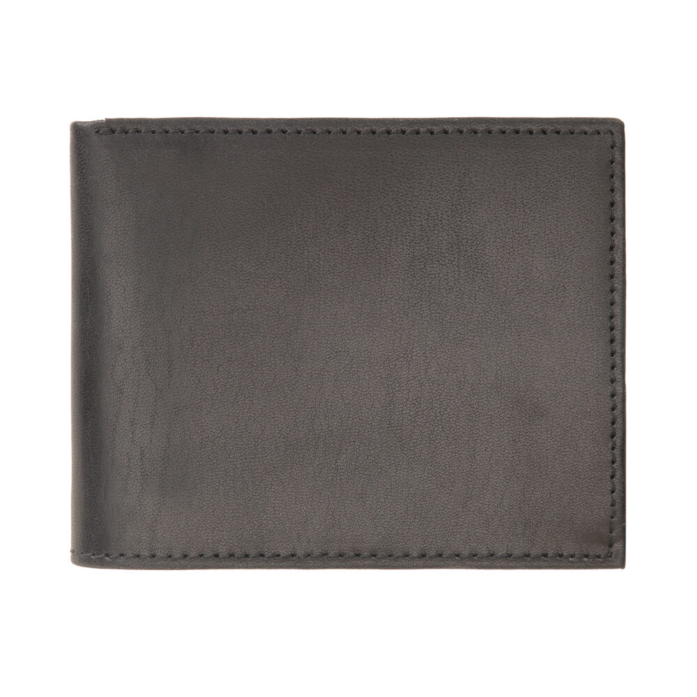 Black Bi Fold Wallet - Image 4
