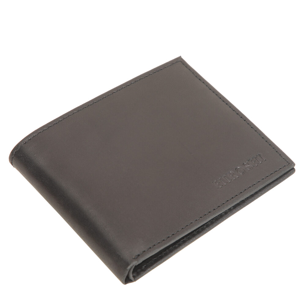Black Bi Fold Wallet - Image 5