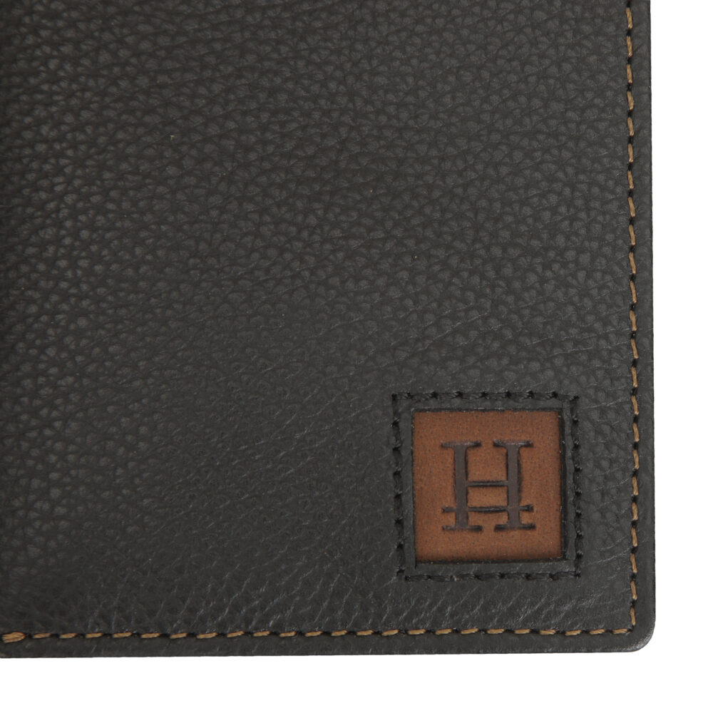 Black Bi Fold Business Cards Wallet - Image 7
