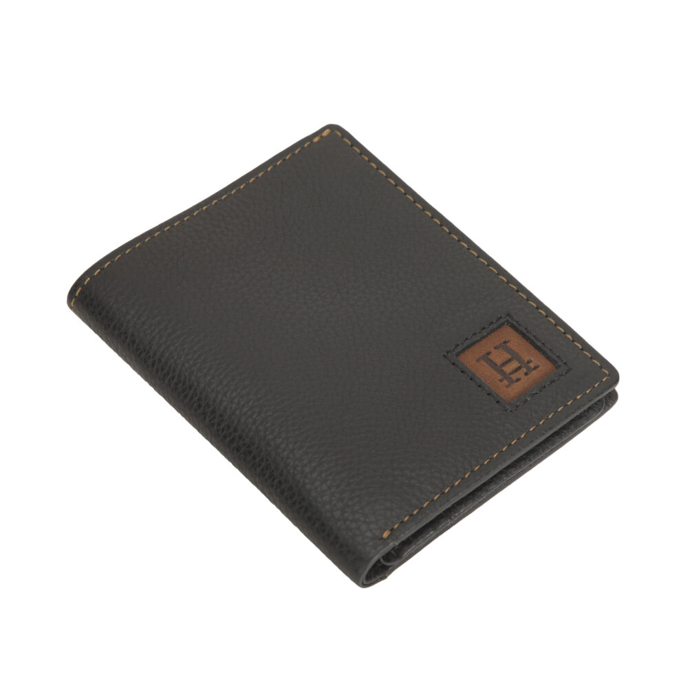 Black Bi Fold Business Cards Wallet - Image 6