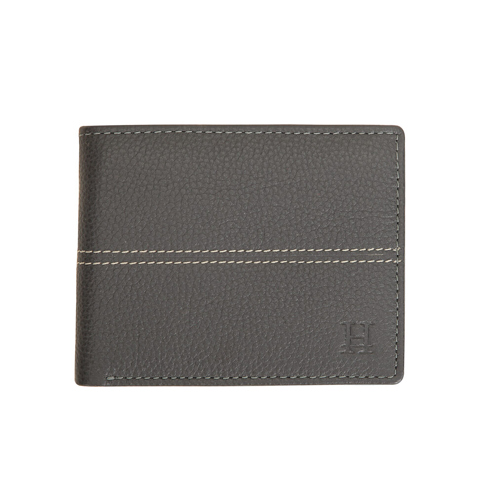 Ralph Grey Bi Fold Wallet - Image 3