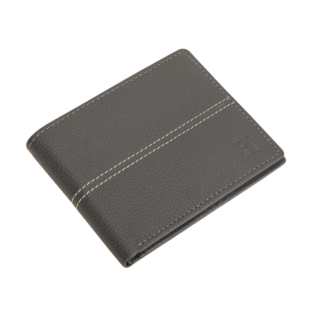 Ralph Grey Bi Fold Wallet - Image 4