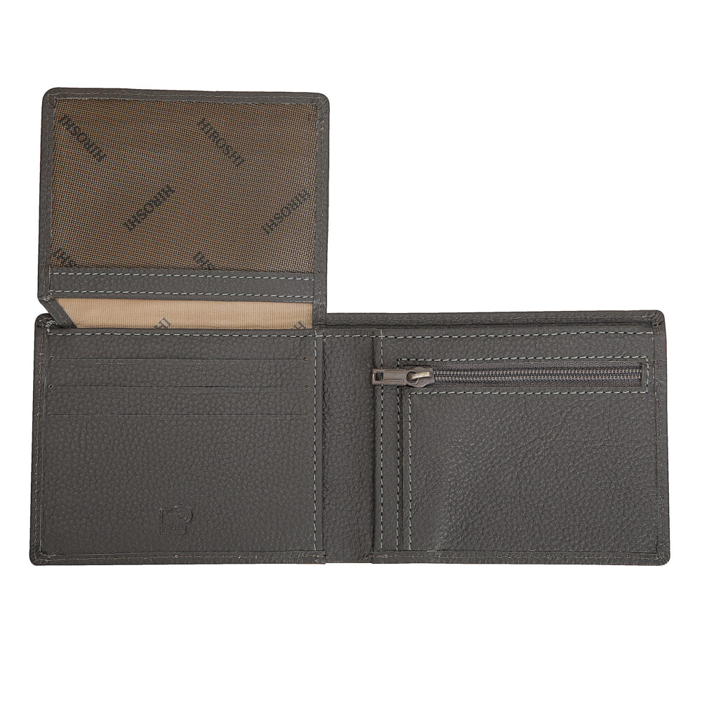 Ralph Grey Bi Fold Wallet - Image 6