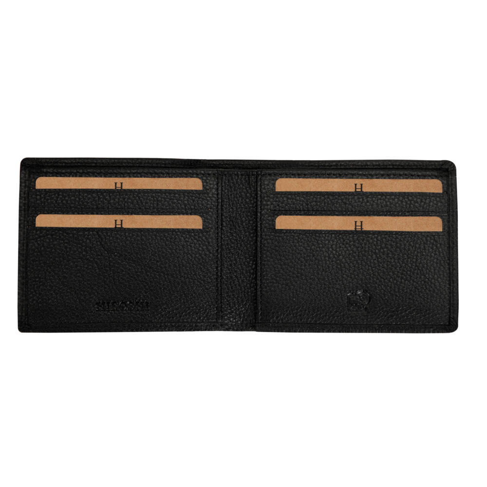 Black Bi Fold Business Cards Wallet - Image 8
