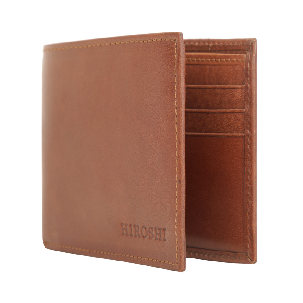 Brown Bi Fold Wallet - Image 5