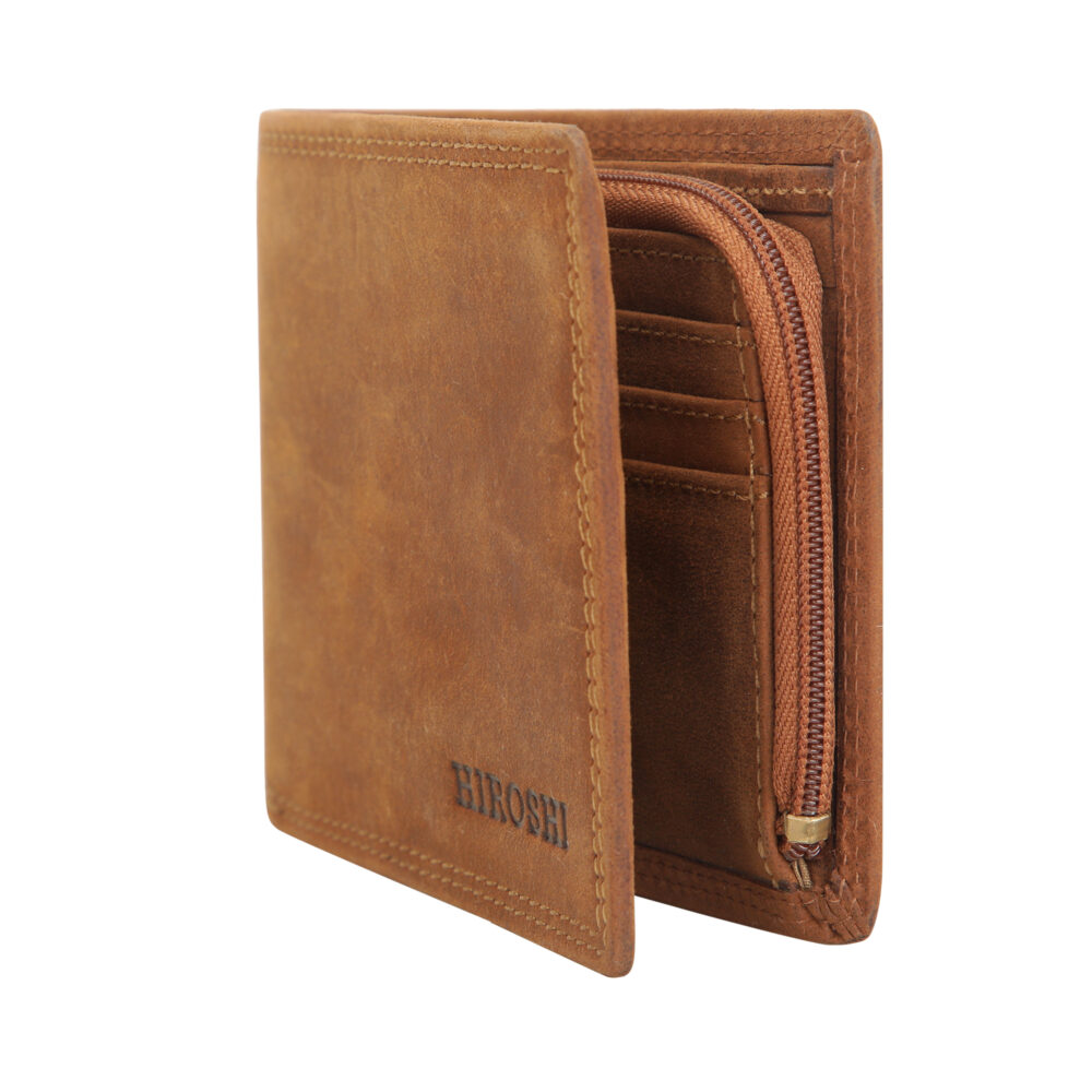Osaka Tan Bi Fold Wallet - Image 7