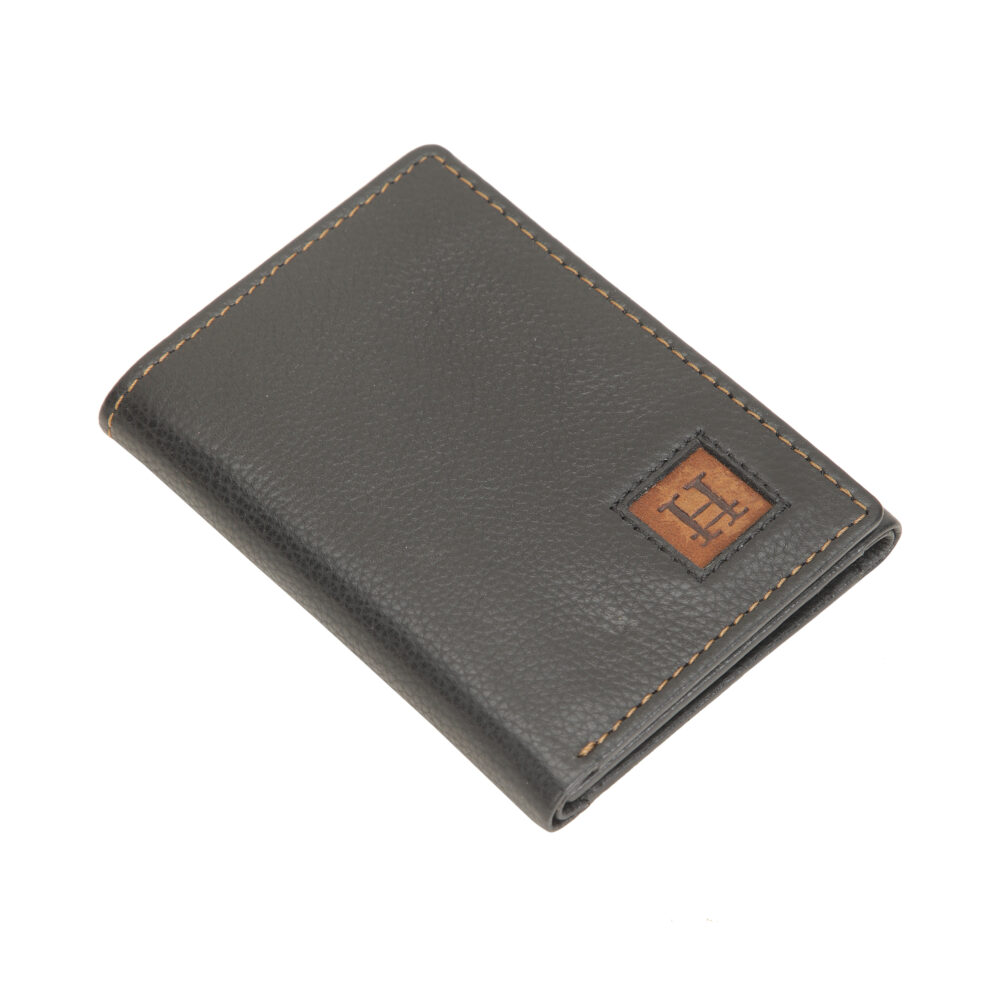 Black Tri Fold Wallet - Image 5