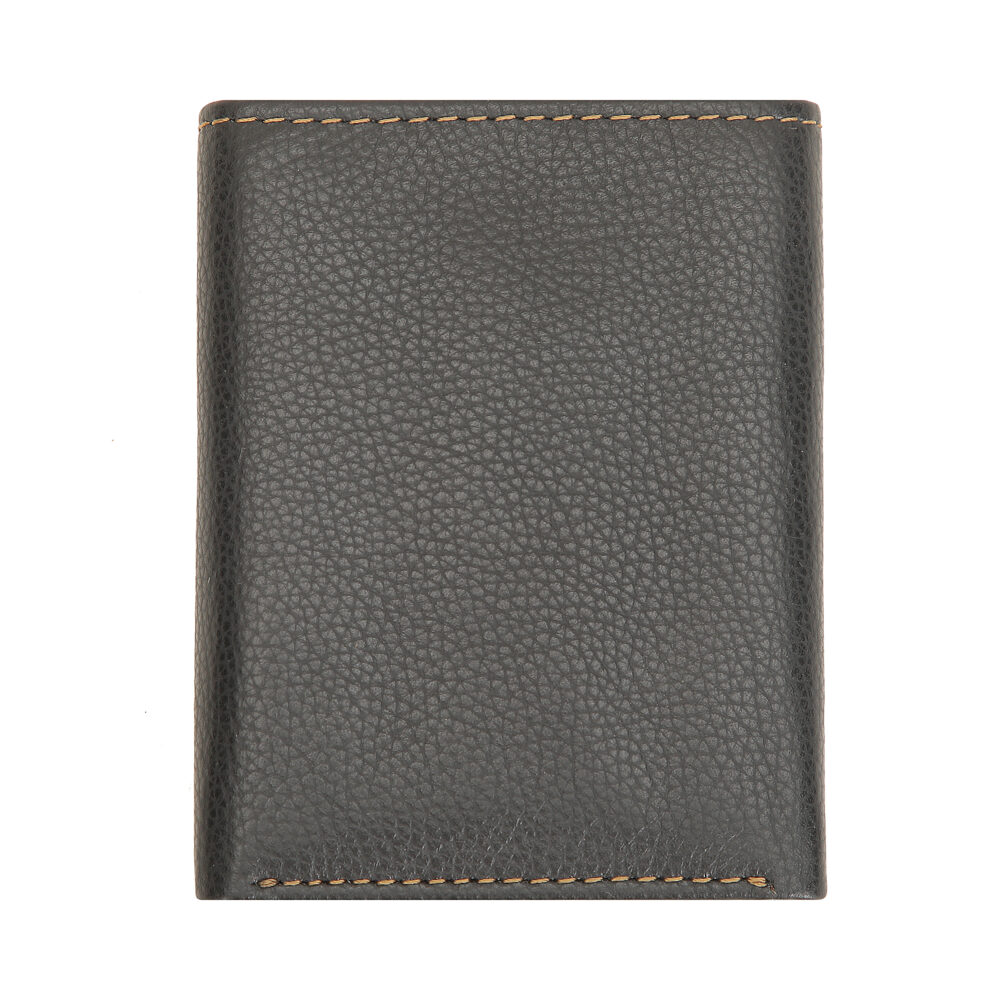 Black Tri Fold Wallet - Image 4