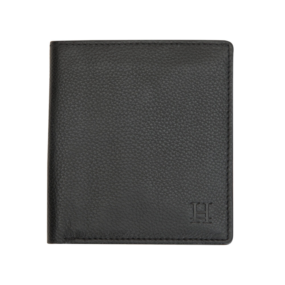 Black Bi Fold Wallet - Image 5