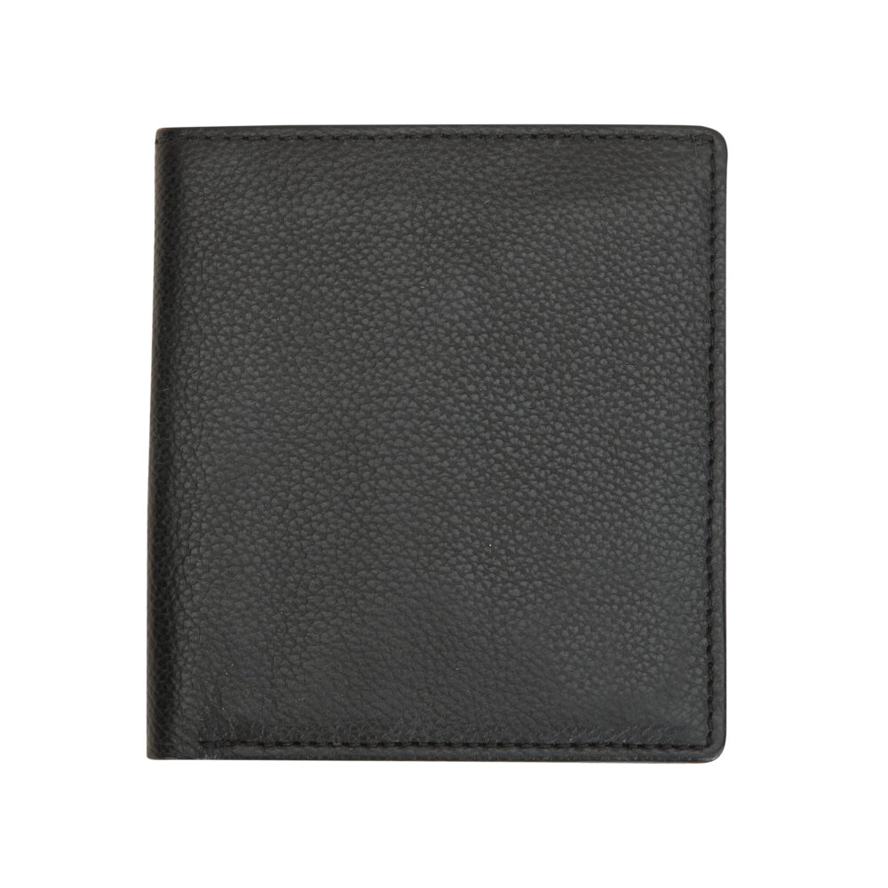 Black Bi Fold Wallet - Image 4