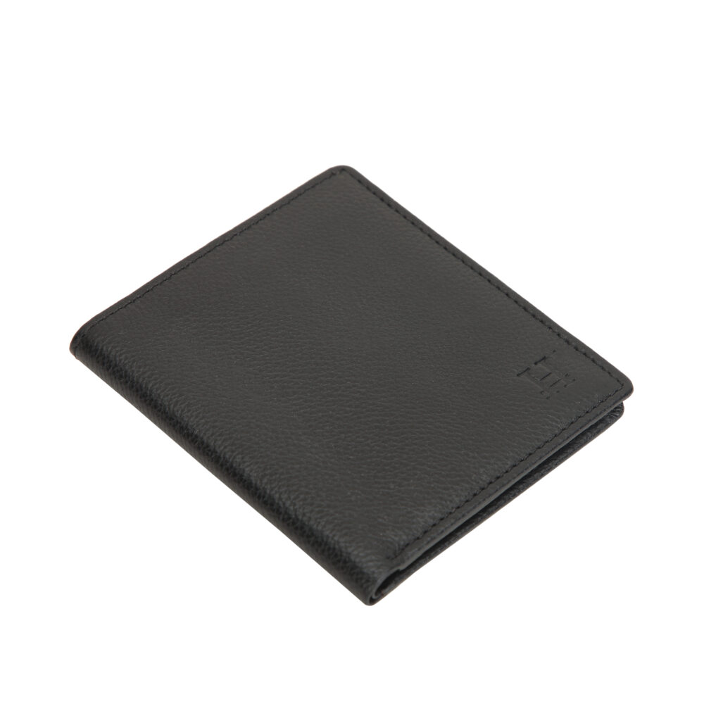 Black Bi Fold Wallet - Image 6