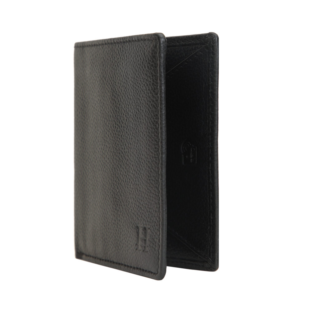 Black Bi Fold Wallet - Image 7