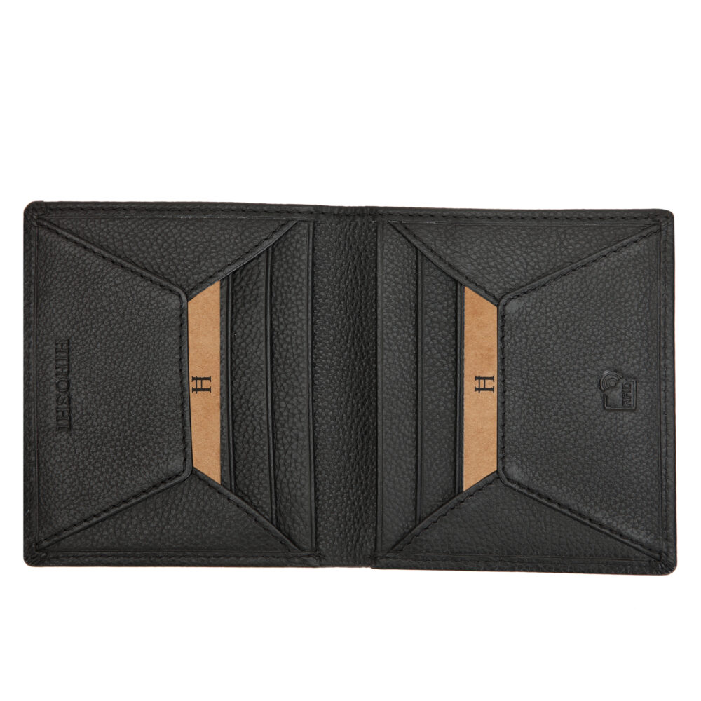 Black Bi Fold Wallet - Image 8
