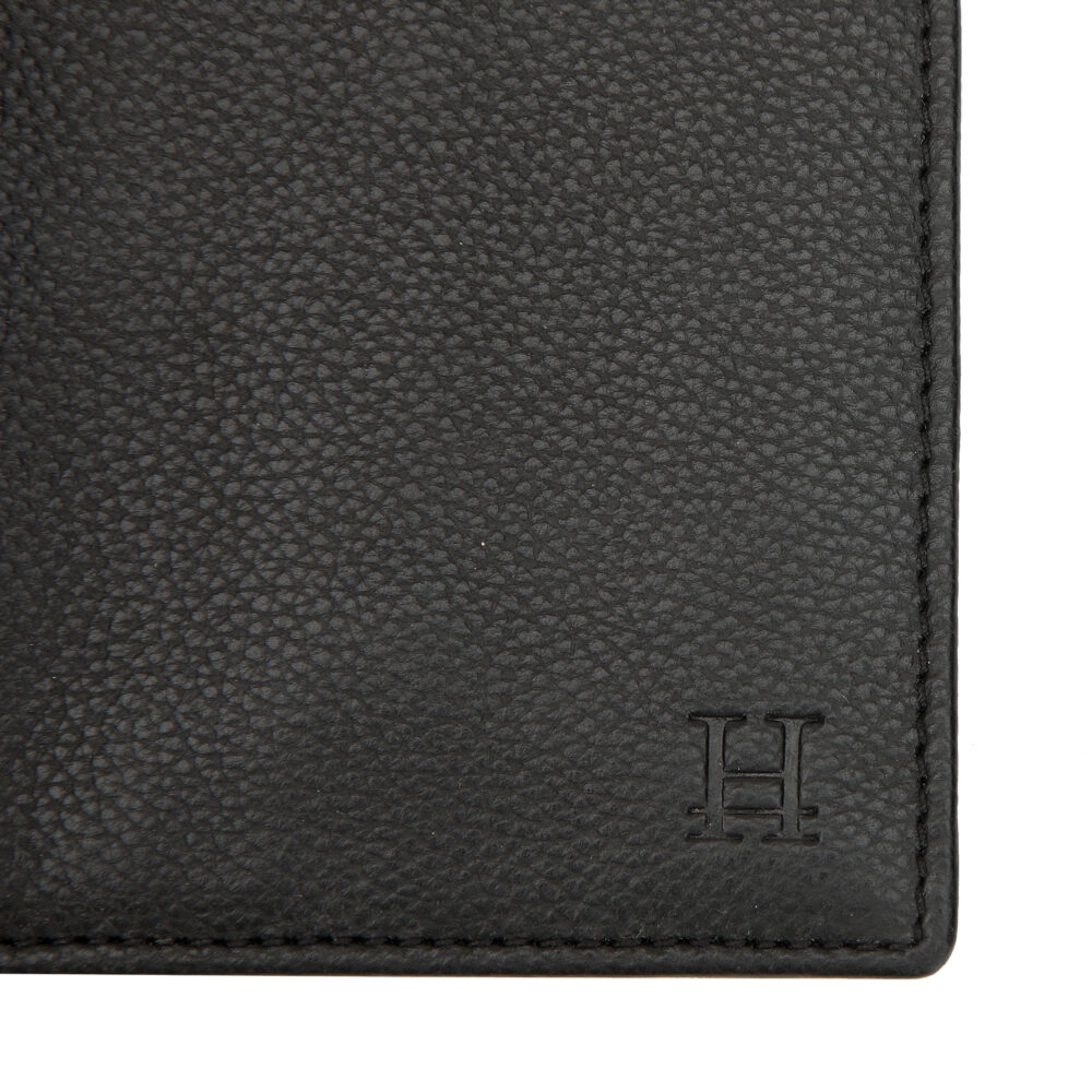 Black Bi Fold Wallet - Image 9
