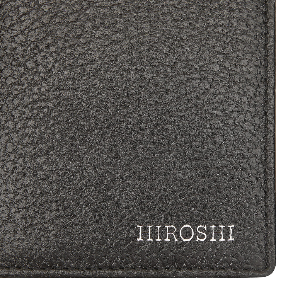 Black Bi Fold Business Cards Wallet - Image 3