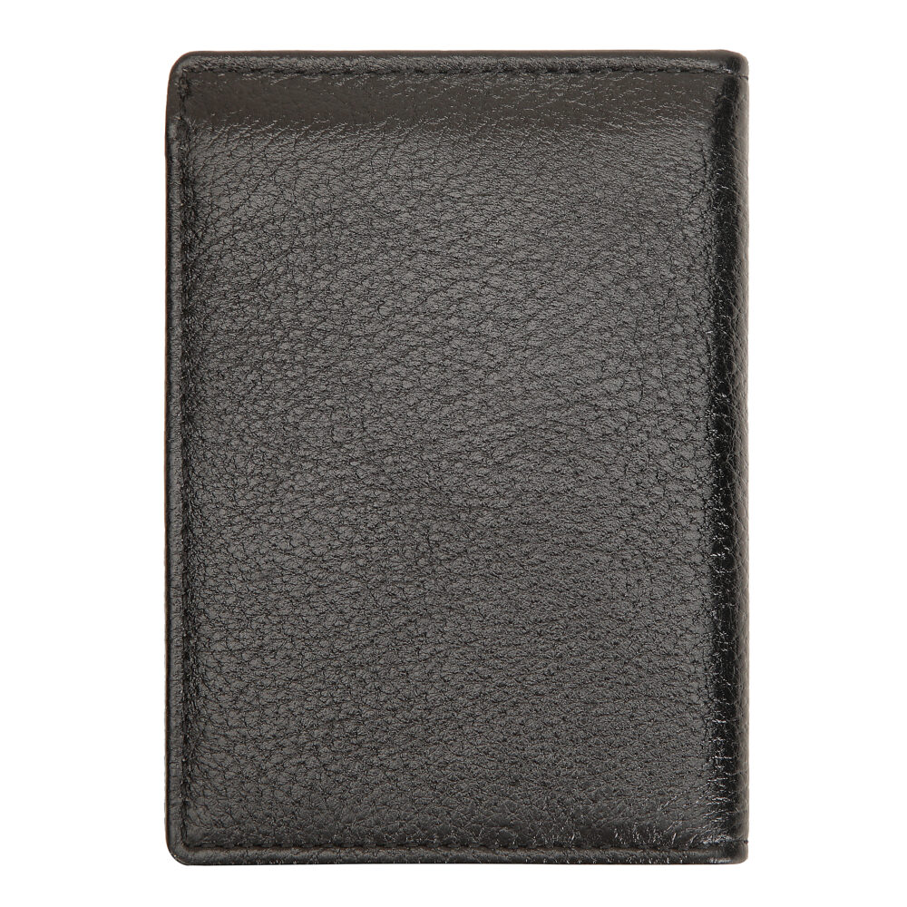 Black Bi Fold Business Cards Wallet - Image 4