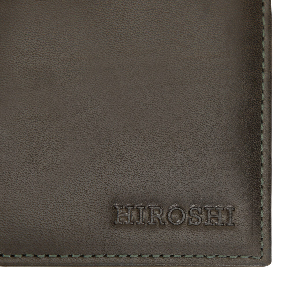 Green Bi Fold Wallet - Image 4