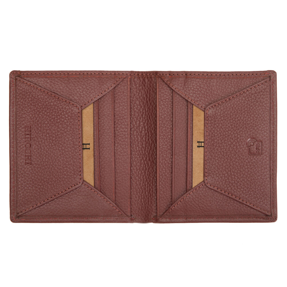 Wine Bi Fold Wallet - Image 6