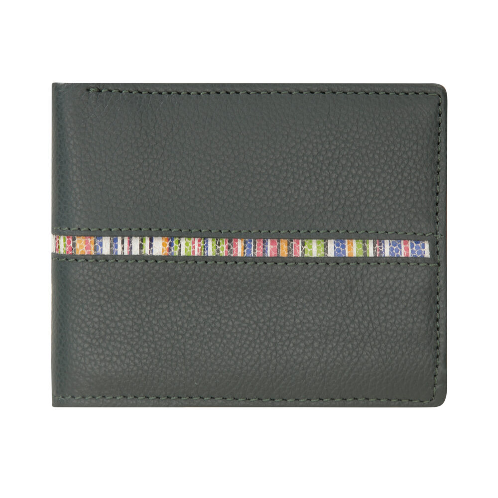 Paul Grey Bi Fold Wallet - Image 4