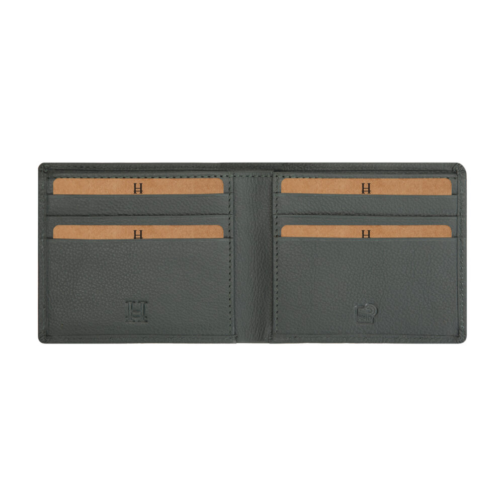 Paul Grey Bi Fold Wallet - Image 6