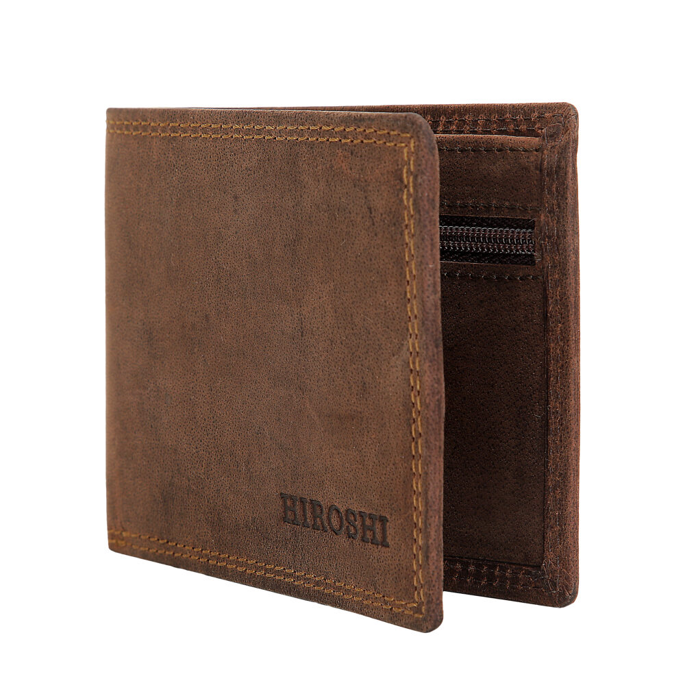 Tokyo Brown Bi Fold Wallet - Image 6