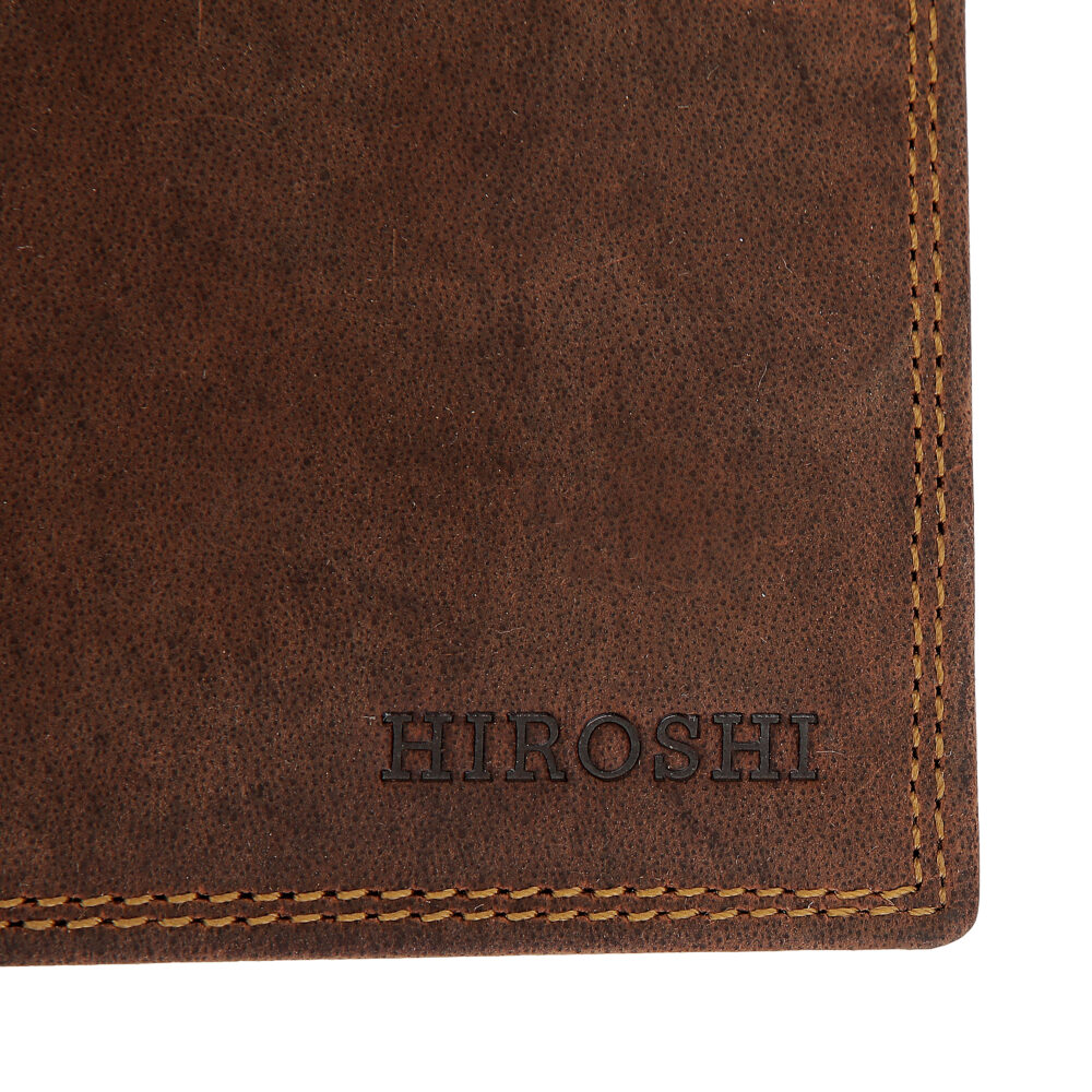 Tokyo Brown Bi Fold Wallet - Image 4