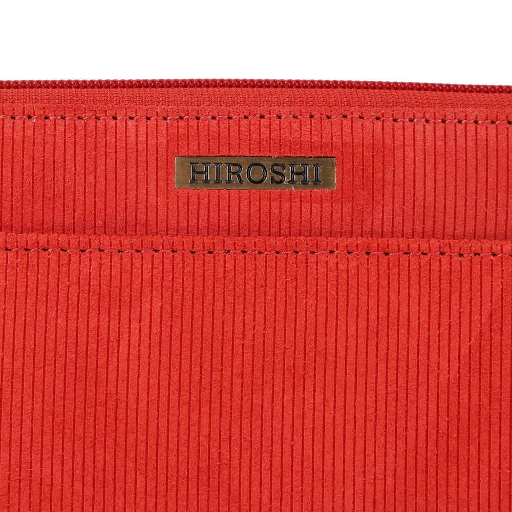 Hiroshi Party Cool Red Zip Around Purse - Image 3