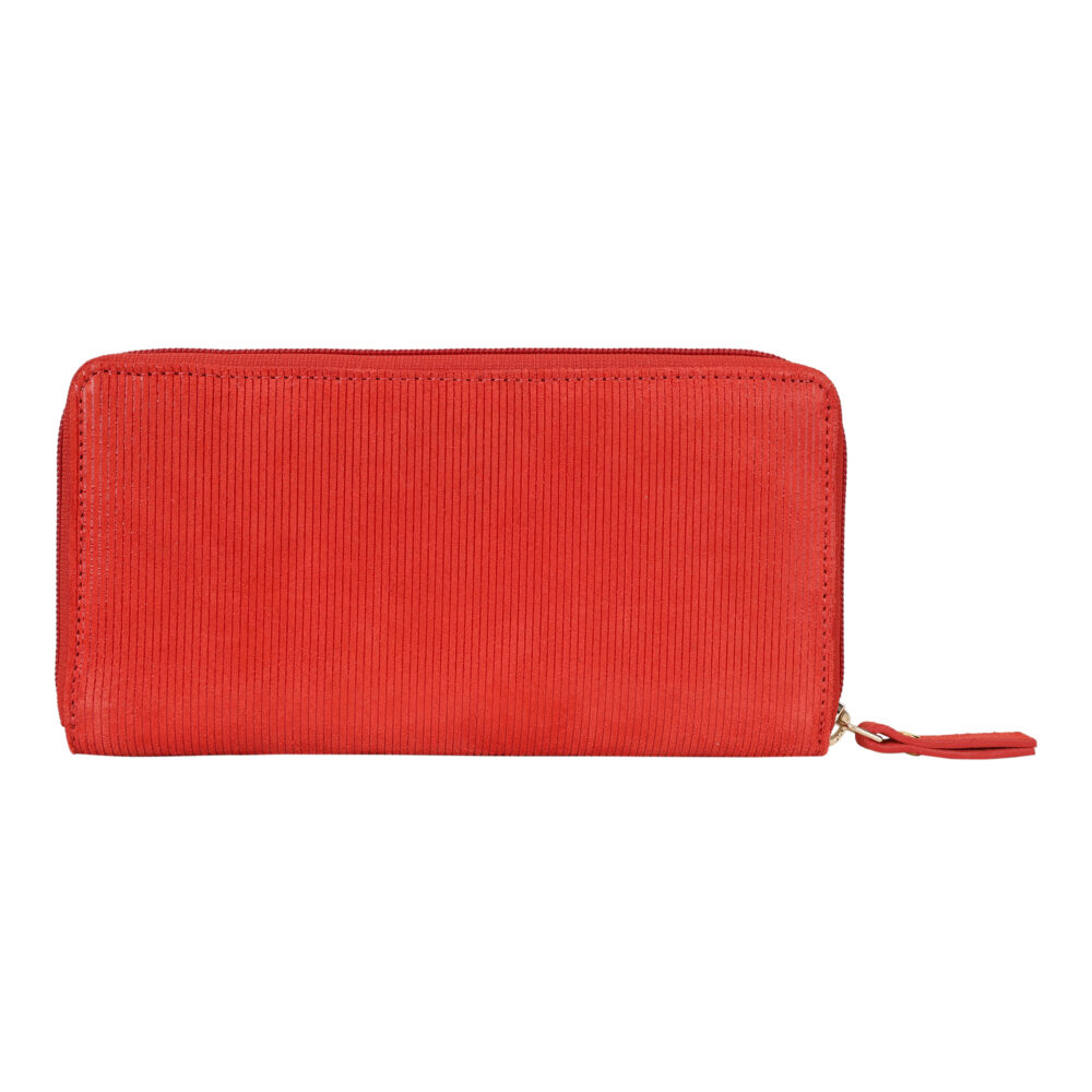 Hiroshi Party Cool Red Zip Around Purse - Image 2