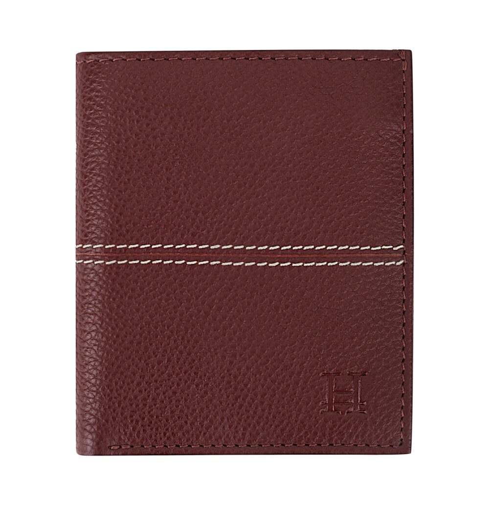 Wine Bi Fold Business Cards Wallet - Image 4