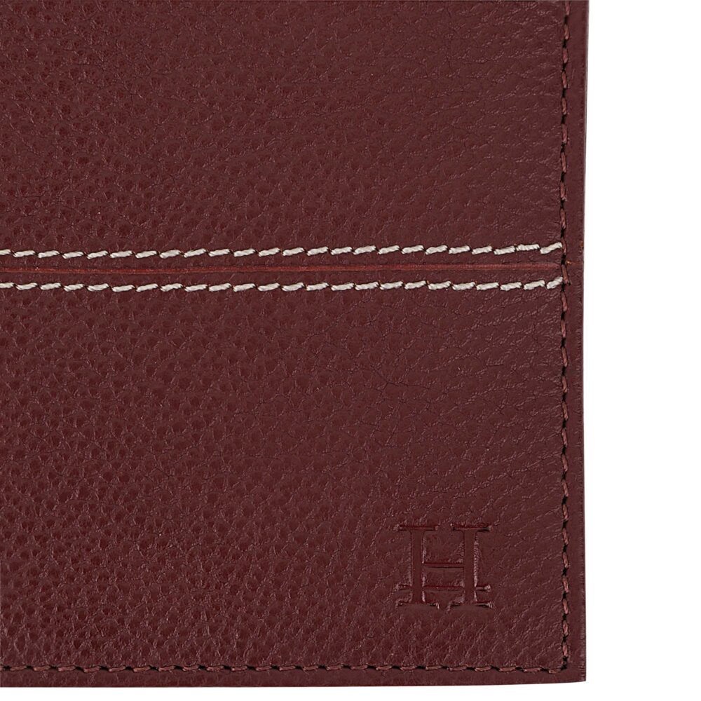 Wine Bi Fold Business Cards Wallet - Image 3