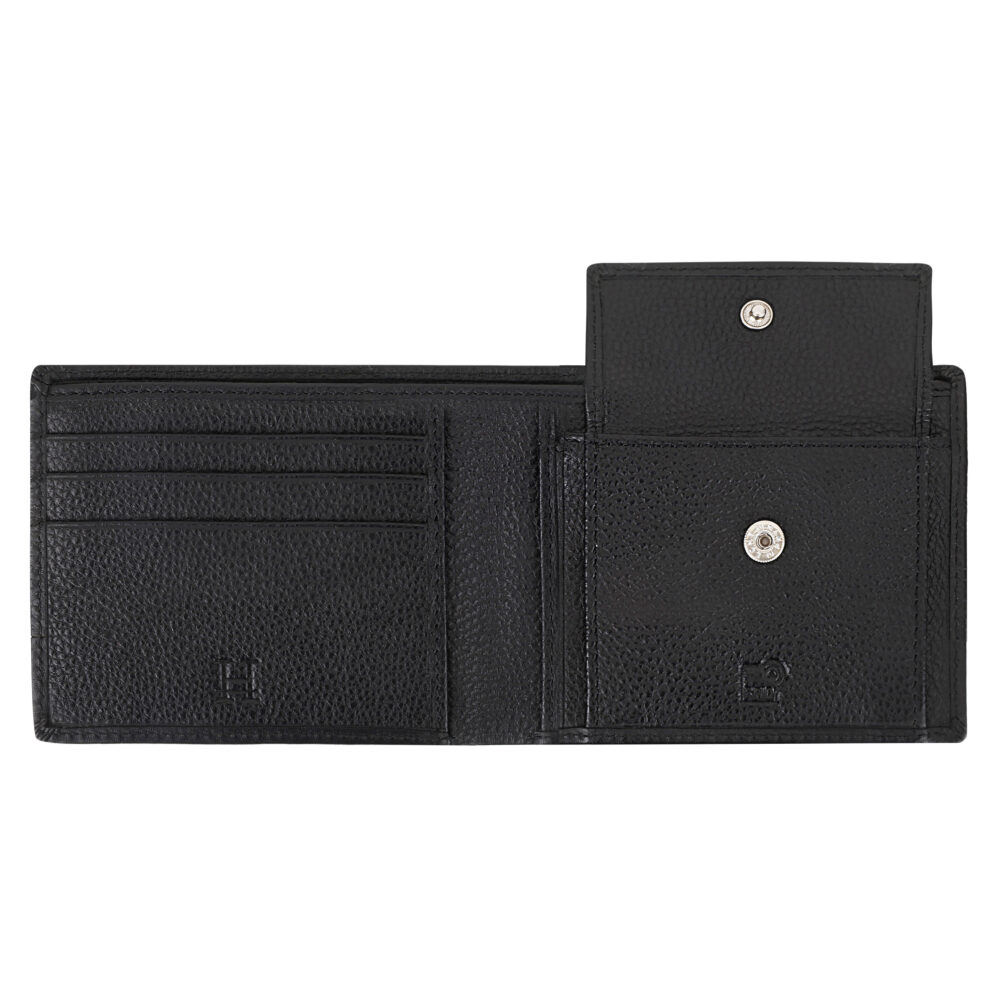 David Black Bi Fold Wallet