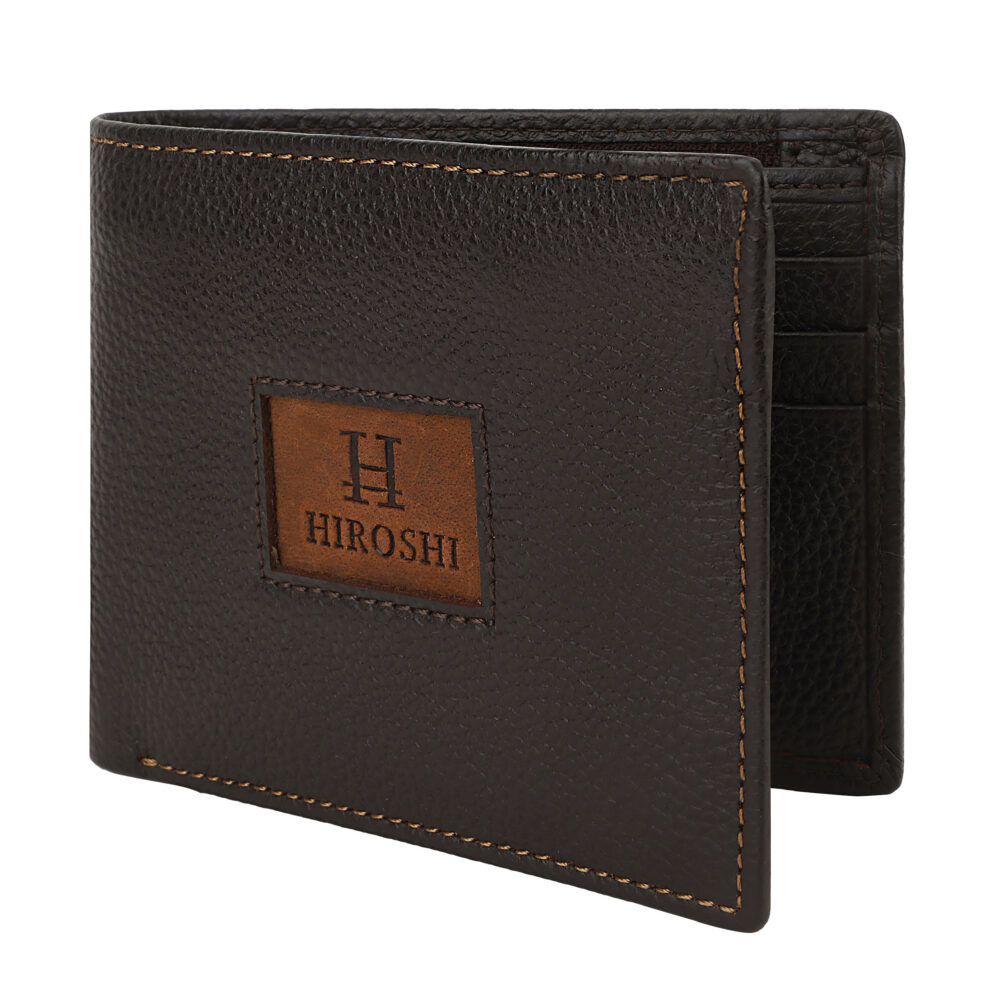 Otawa Brown Bi Fold Wallet - Image 3