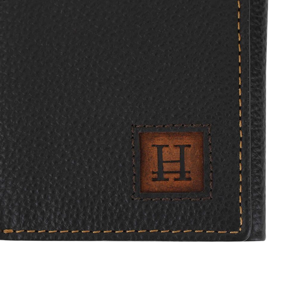 Dark Brown Tri Fold Wallet - Image 5