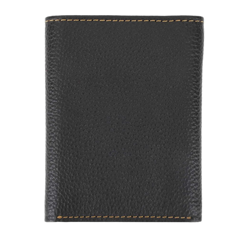 Dark Brown Tri Fold Wallet - Image 6