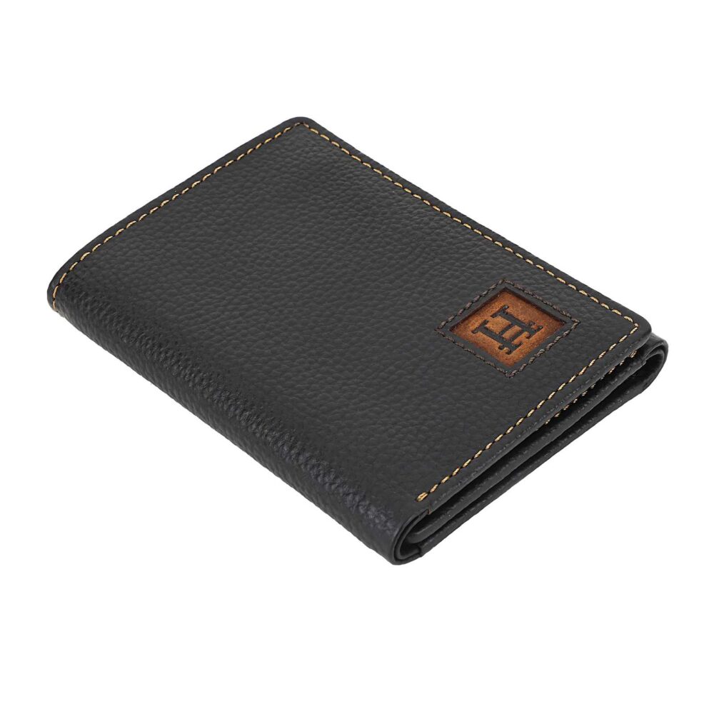 Dark Brown Tri Fold Wallet - Image 8