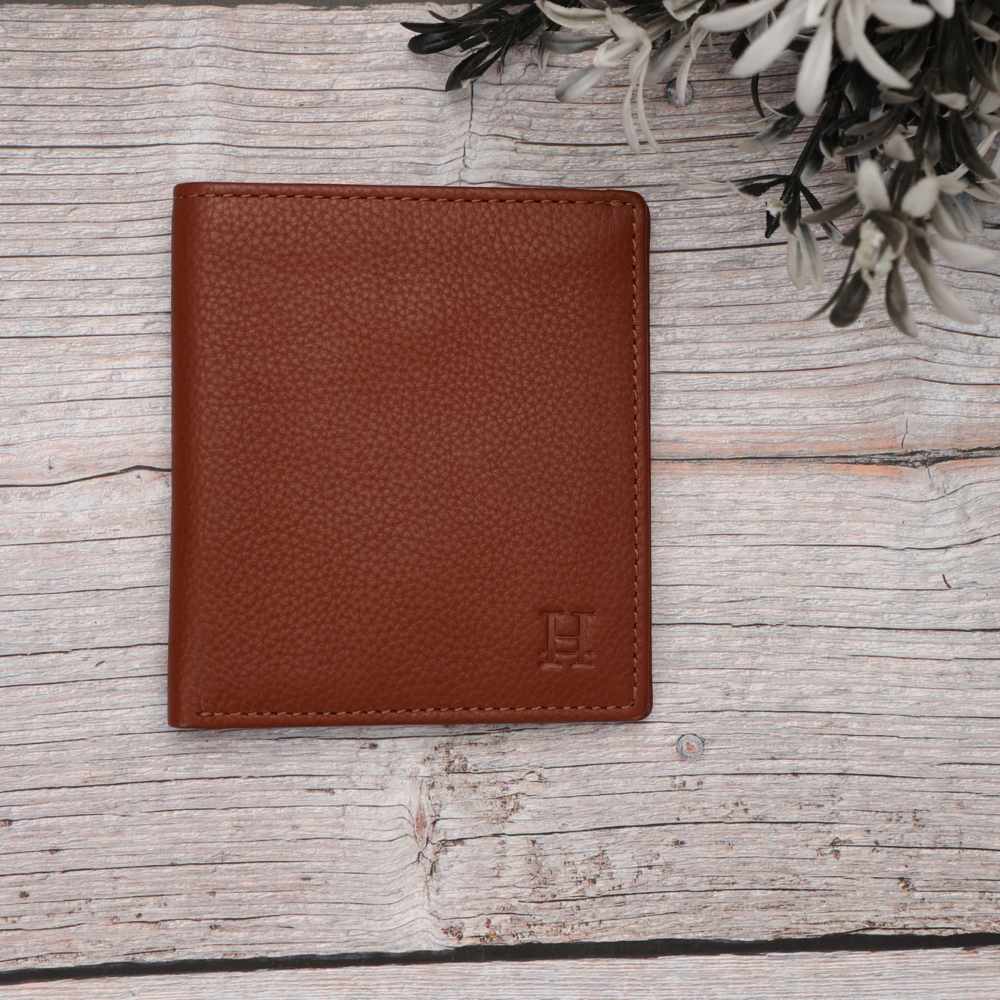 Tan Bi Fold Wallet