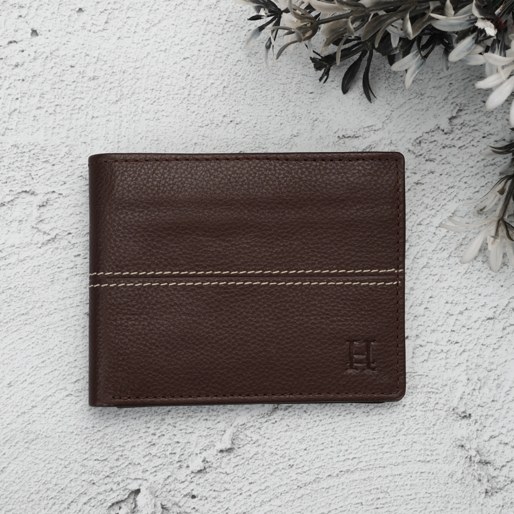 Ralph Brown Bi Fold Wallet