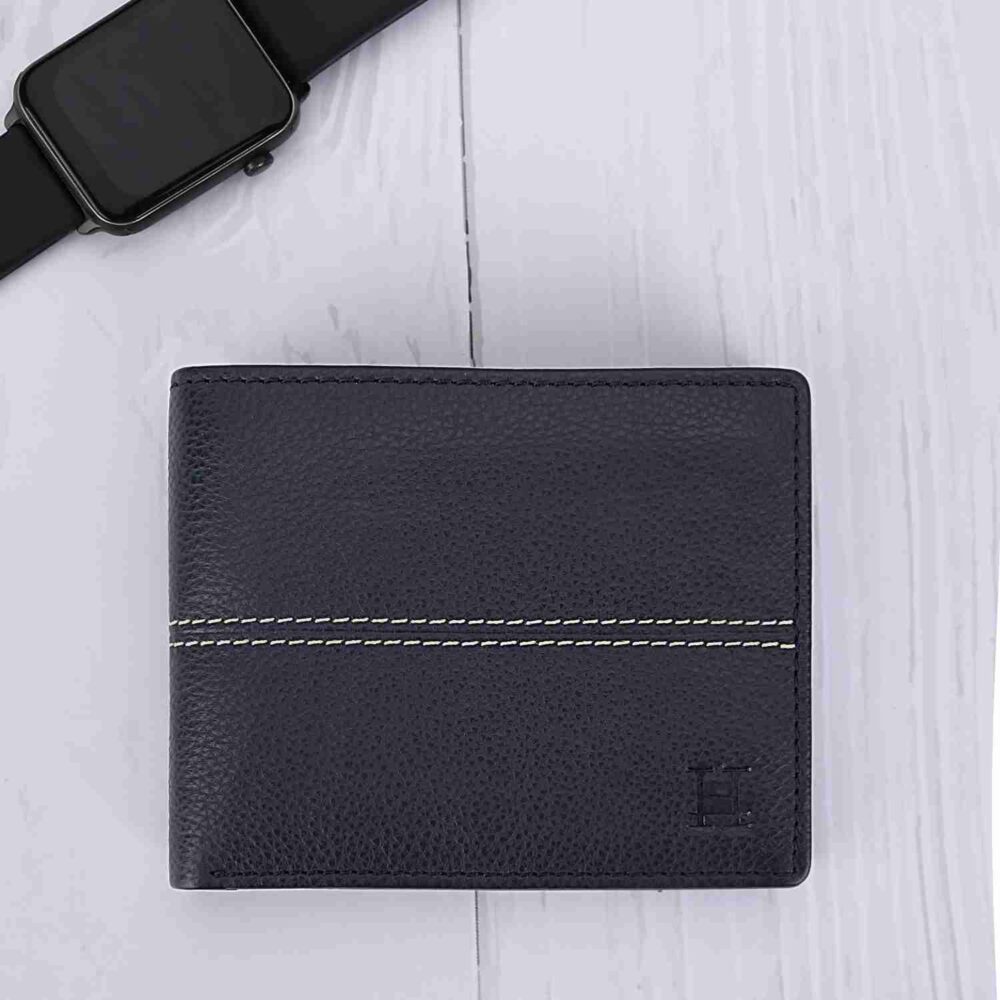 Ralph Navy Bi Fold Wallet - Image 3