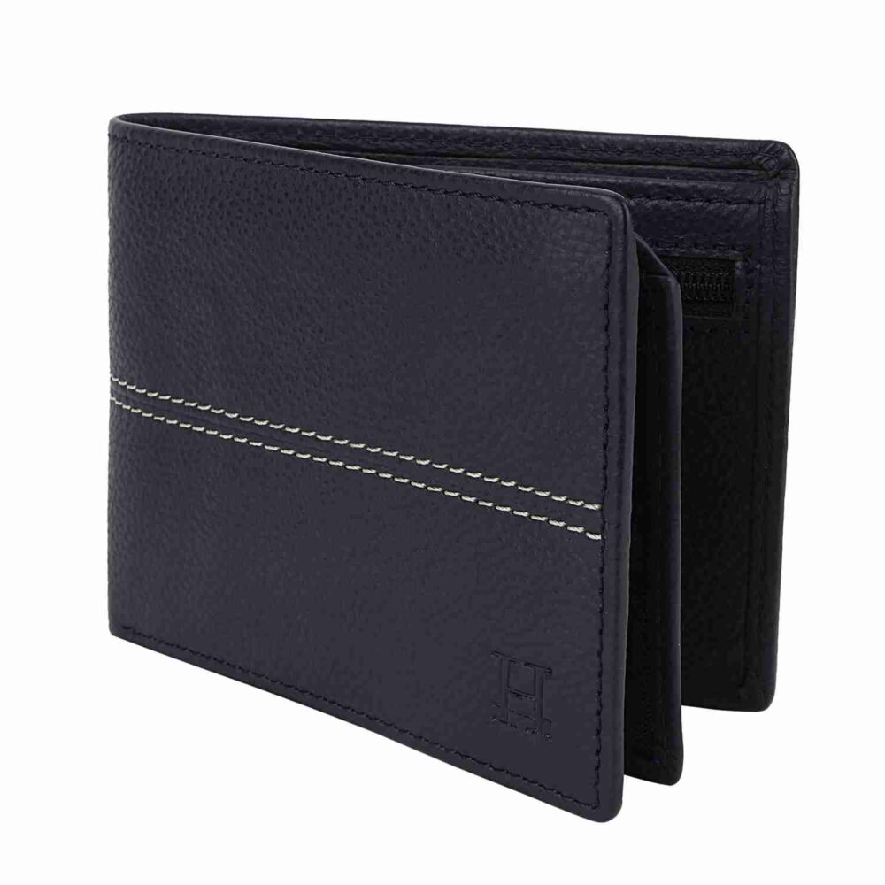 Ralph Navy Bi Fold Wallet - Image 8