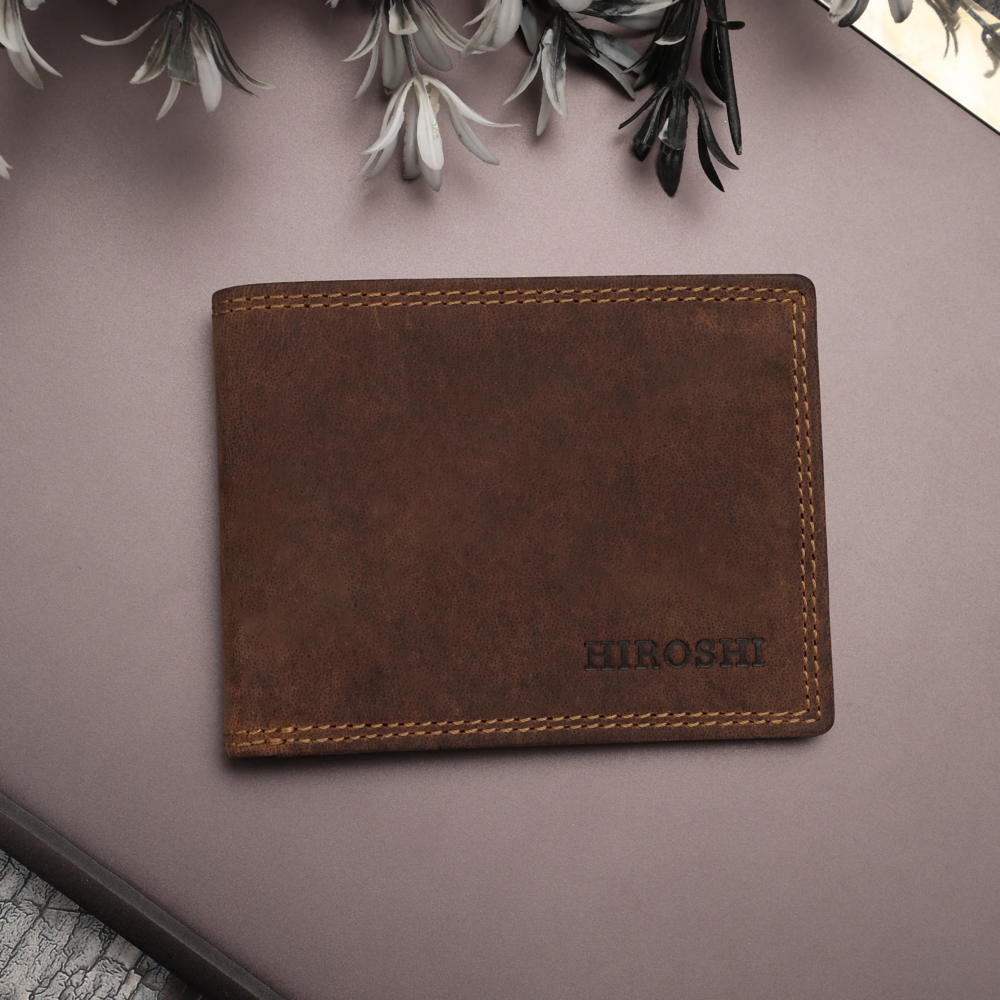 Tokyo Brown Bi Fold Wallet